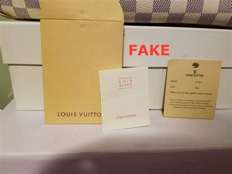 lv authenticity card.